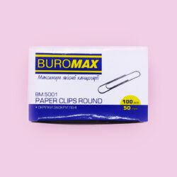 Скріпки круглі 50мм 100шт BM.5001