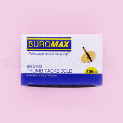 Кнопки канцелярські 100шт BM.5103