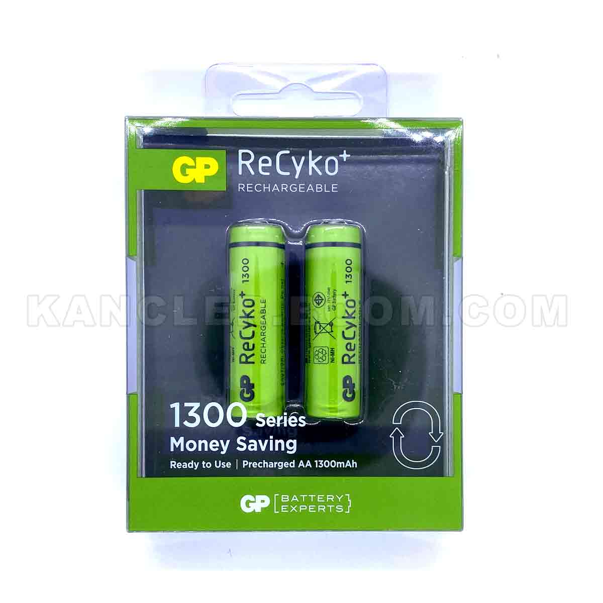 Акумулятор GP AA 130AAHCE-2GBE2 RECYKO+ 1300 MAH 1.2V 2шт.