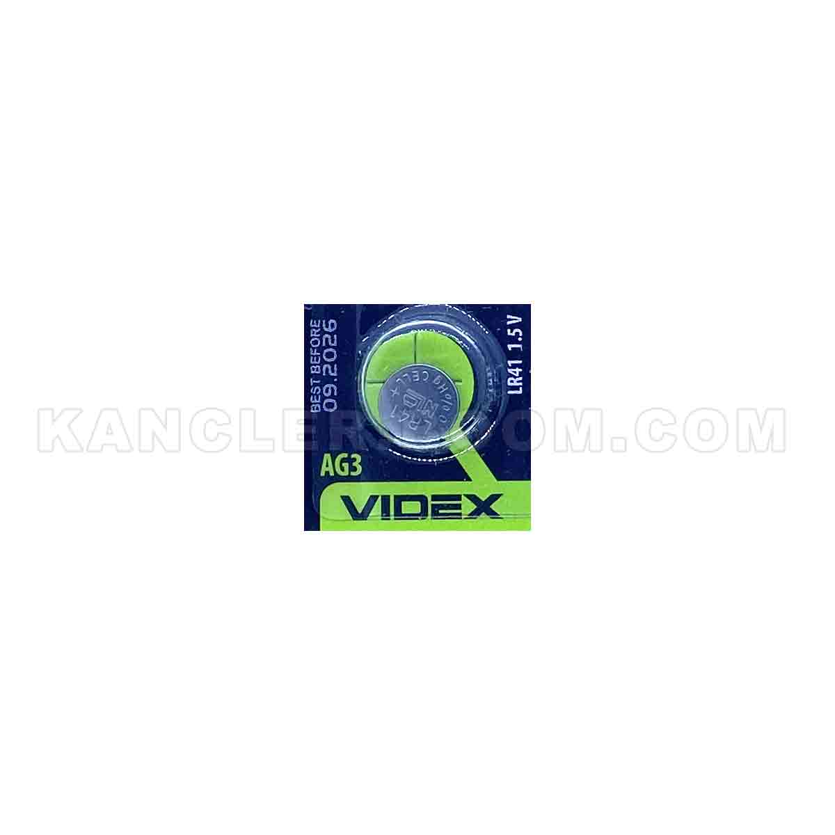 Батарейка Videx AG3 LR41 1.5V