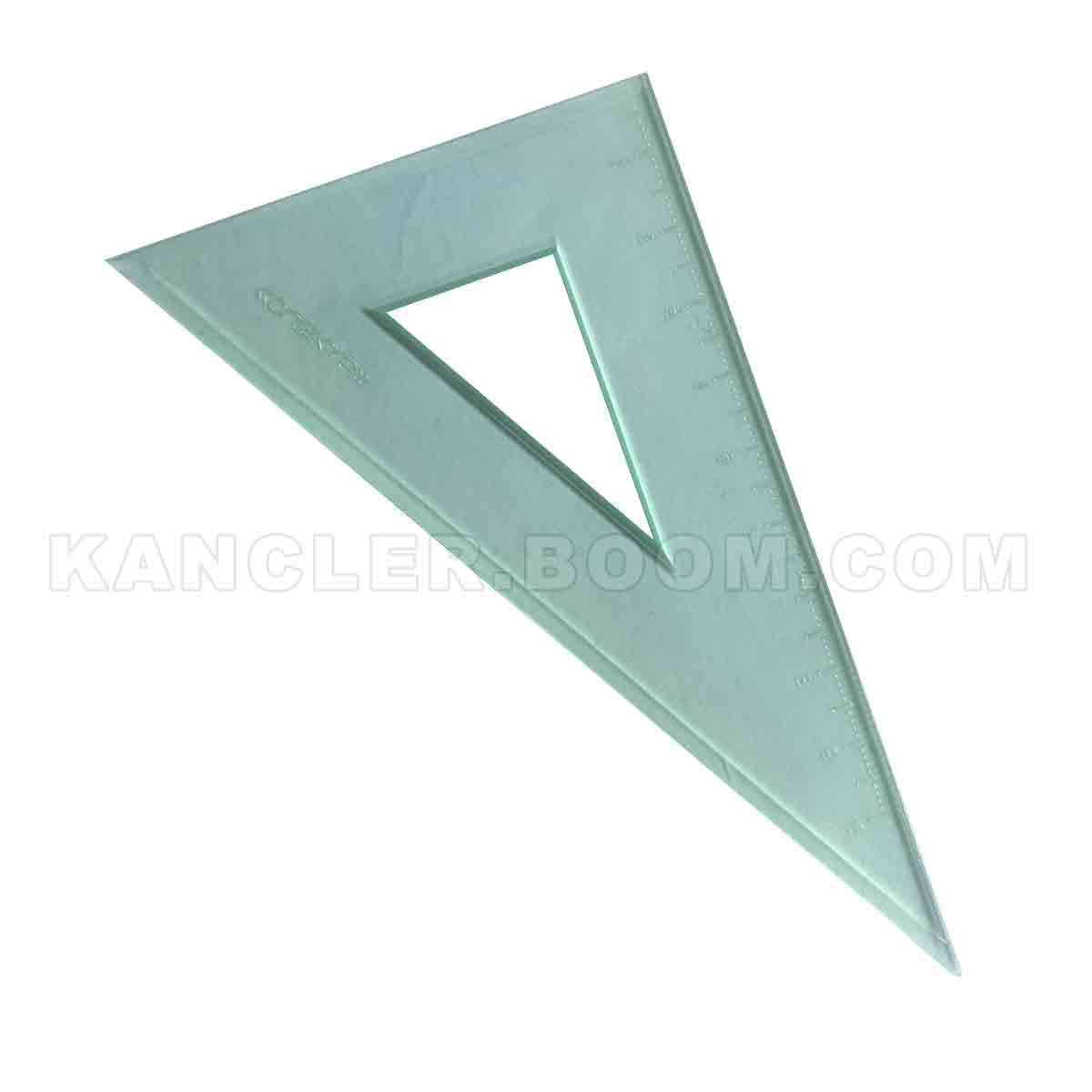 Трикутник "Спектр" 10 см Пластик зелений прозорий