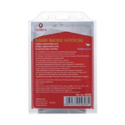 Бейдж вертикальний