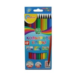 Олівці кольорові 12шт