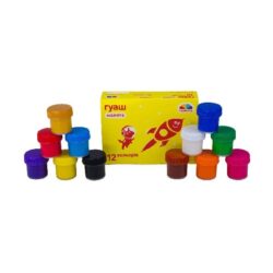 Гуаш Гамма 12 кольорів по 10 мл