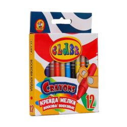Крейда воскова 12 кольорів