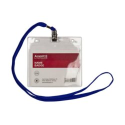 Бейдж горизонтальний на шнурку