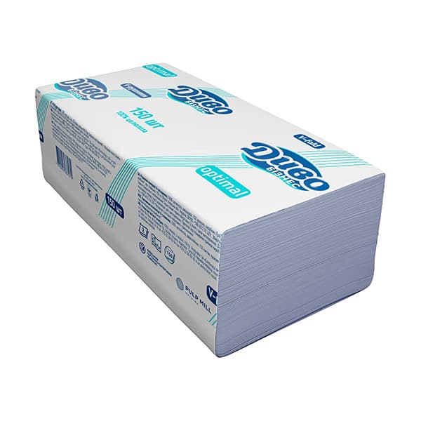 рушники паперові 150 штук Диво Optimal