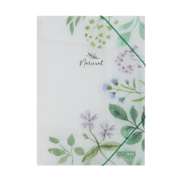 Папка на гумках, А4, матовий непрозорий, ARABESKI BM.3969 - Зображення 3