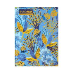 Блокнот А5, Buromax Floristica 96 арк. клітинка