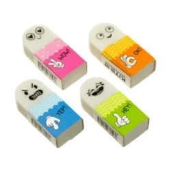 Гумка смайлик в картоні. "Kite"