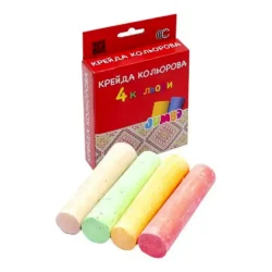 Крейда кольорова 4шт.
