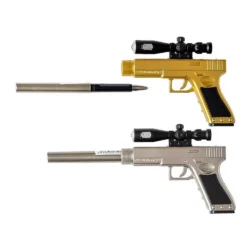 Ручка "Пістолет" з вбудованим ліхтариком