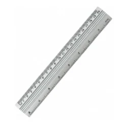 Лінійка алюмінієва 20 см Economix