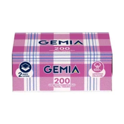 Серветки косметичні GEMIA 200 штук