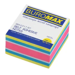 Папір для нотаток клейкий Buromax