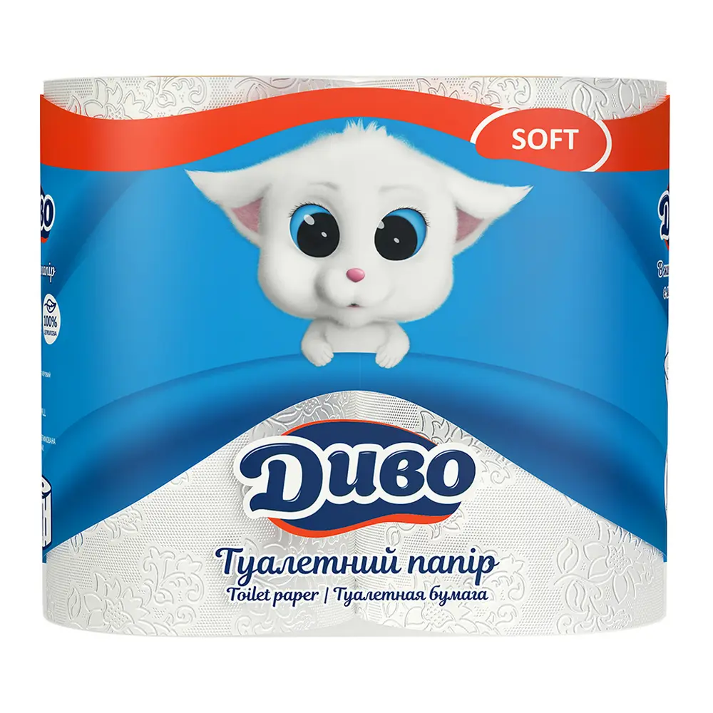 Папір туалетний Диво SOFT